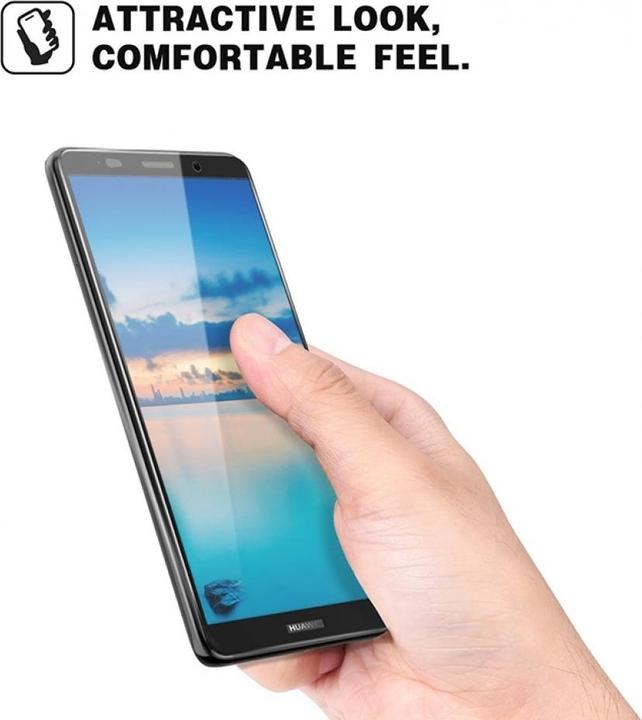 Produktbild Screenguard Huawei Mate 10 Pro Full Screen Panzerglas Schutzfolie 2.5D 9H (1 Stück, Huawei Mate 10 Pro)