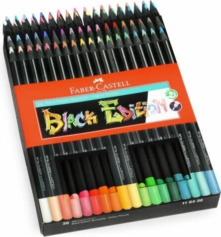 Actual product image Faber-Castell black edition (Multicoloured, 36 x)