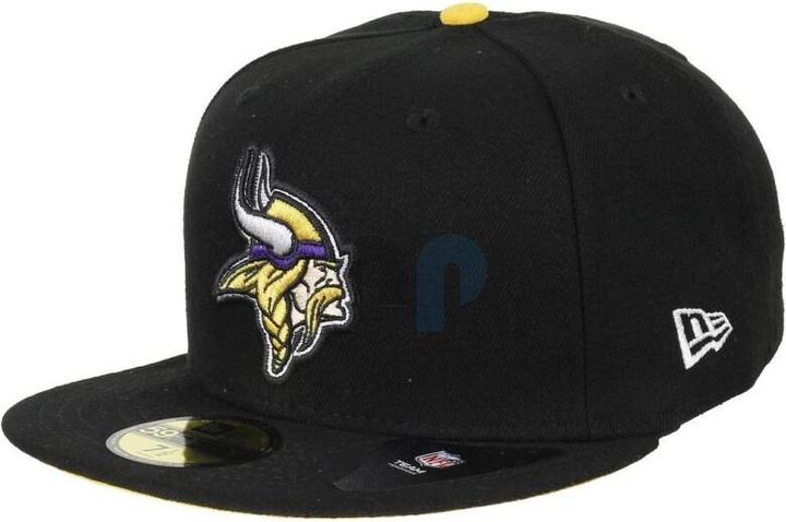 Produktbild New Era NFL - Minnesota Vikings - 59Fifty Cap schwarz 7 1/4 (56)