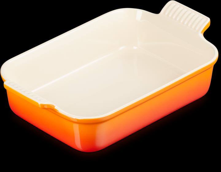 Actual product image Le Creuset Casserole dish Trad. 26X17X9 orange