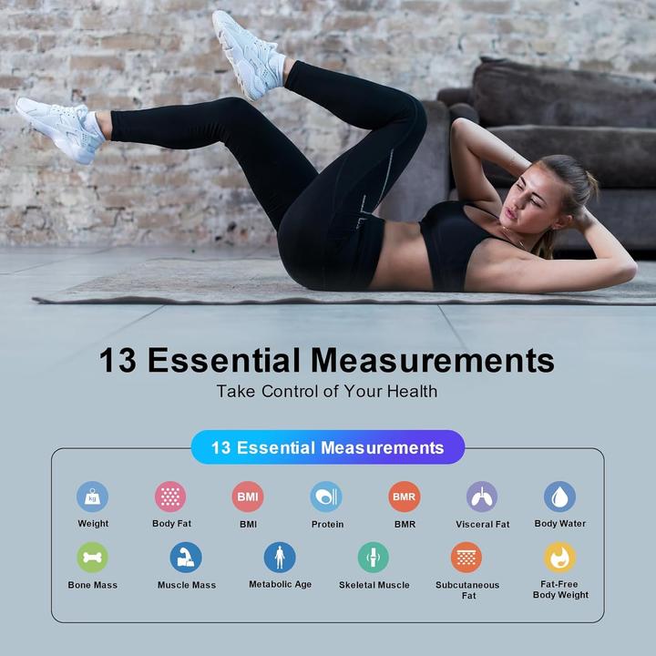 Produktbild Healthkeep Bluetooth-Körperanalysewaage (180 kg)