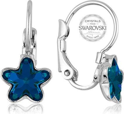 Produktbild Levien Girl Ìs earrings withue STARBLOOM crystal (L)