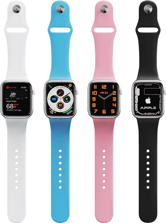 Produktbild LaserPecker Silikonarmbänder Apple Watch (4 Farben) (Silikon, Apple Watch)