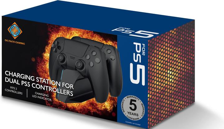 Immagine prodotto Deltaco Gaming Caricabatterie doppio (PS5)