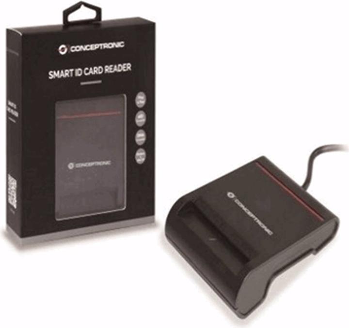 Immagine prodotto Conceptronic Bian Lettore di carte d'identità intelligenti (USB 2.0)