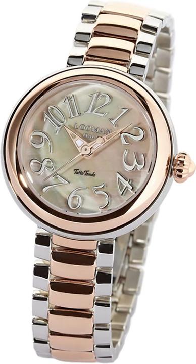 Immagine prodotto Locman Italia Orologio da donna Tutto Tondo bicolore Ref. 0361 (Orologio da polso analogico, 31 mm)