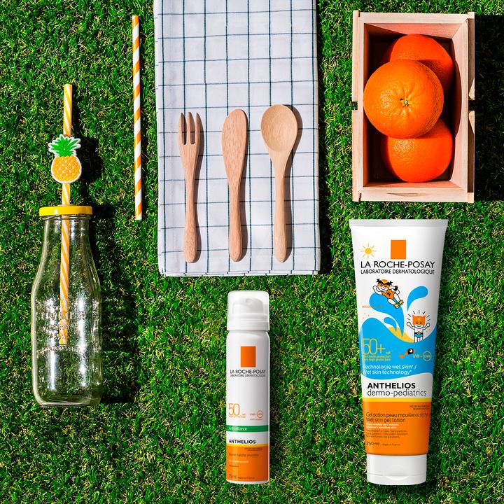 Produktbild La Roche Posay Anthelios Gesichtsspray Sonnenschutz für unterwegs (Sonnencreme Gesicht, SPF 50, 75 ml, 74 g)