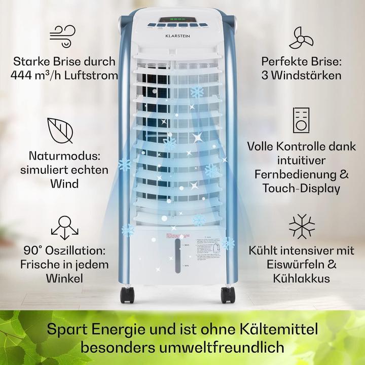 Nährwerte und Zutaten Klarstein 4-in-1 Verdunstungskühler