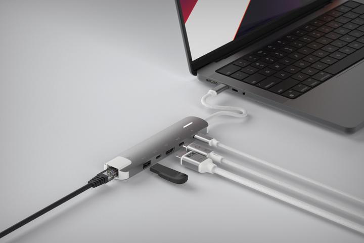 Produktbild LINQ Connects 6in1 PRO USB-C Multiport Hub 140W (USB-C, 6 Ports)