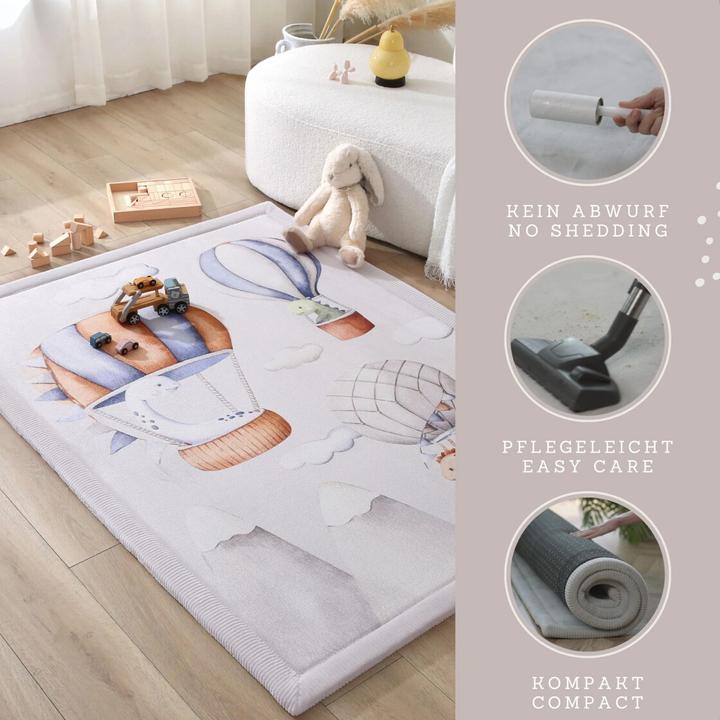 Actual product image Hakuna Matte Samtmatte, Wolke Spielmatte (160 x 120 cm)