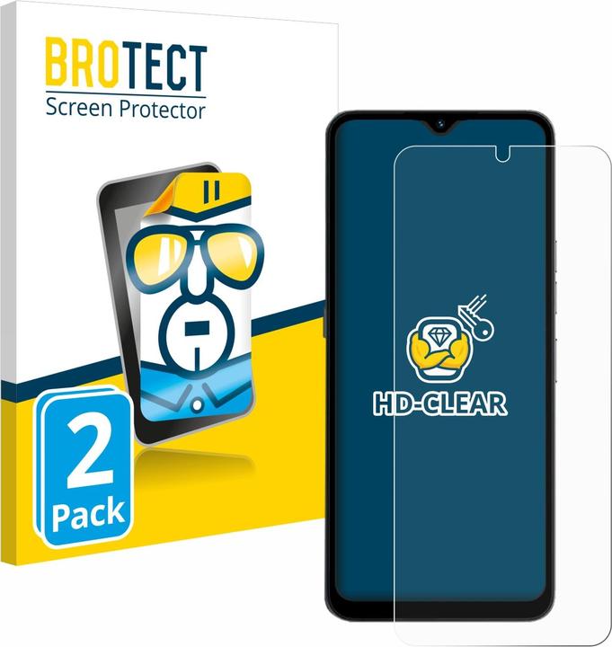 Image du produit BROTECT Protection Clair (2 pièce(s), Oppo A15)