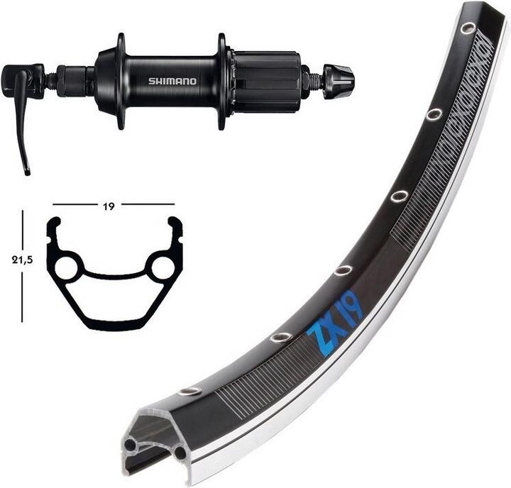Image du produit Exal ZX 19 (Roue arrière, 28")
