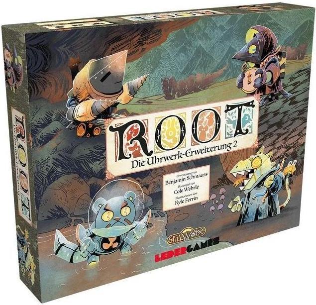 Produktbild Spielworxx SPWD0013 - Root - Uhrwerk 2, Brettspiel, für 1-4 Spieler, ab 10 Jahren (DE-Erweiterung) (Deutsch)