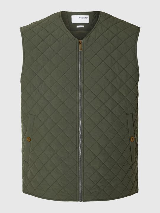 Actual product image Selected Homme Quilted Quilted Vest (S)