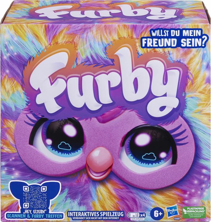Image du produit Furby Jouet en peluche interactif (mélange de couleurs) (15 cm)