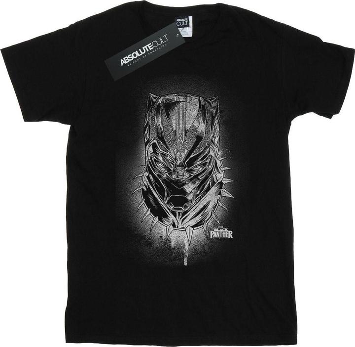 Produktbild Jungen Black Panther Spray Headshot TShirt (152, 158)