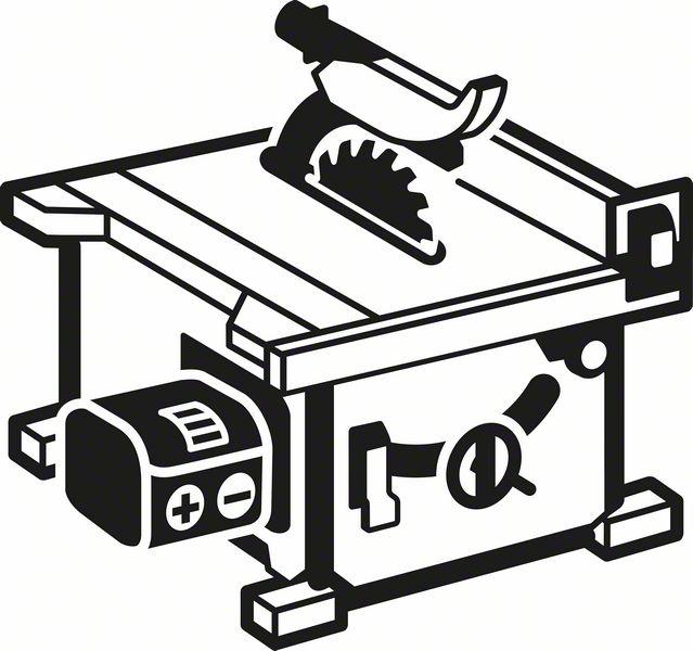 Produktbild Bosch Professional Zubehör Akku-Kreissägeblatt Expert for Wood, 254 x 2,1/1,6 x 30, 60 Zähne
