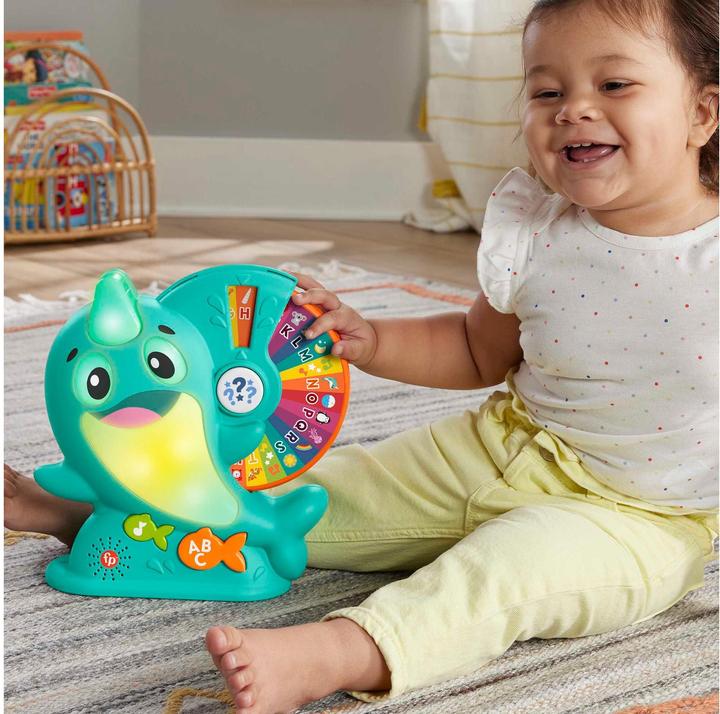 Produktbild Fisher-Price BlinkiLinkis Glücksrad Narwal (D)