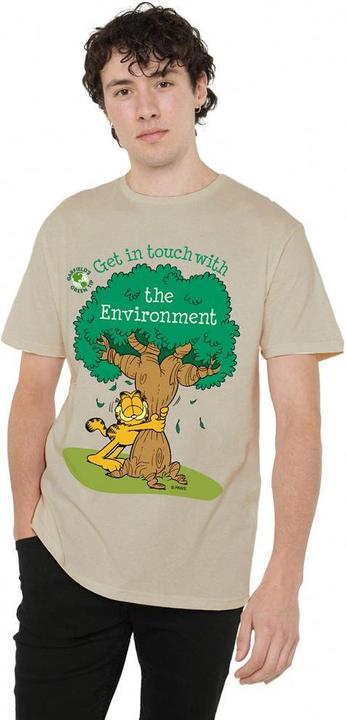 Actual product image Garfield Mens Get In Touch T-Shirt (L)