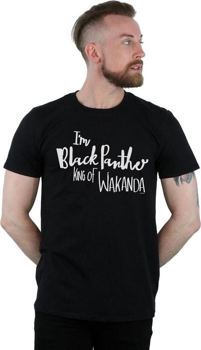Immagine prodotto I Am Black Panther Maglietta Uomo (5XL)