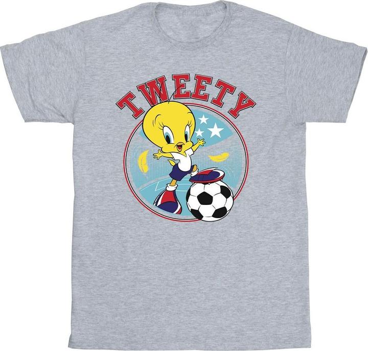 Immagine prodotto Looney Tunes Tweety Football Circle Maglietta Ragazzi (104)