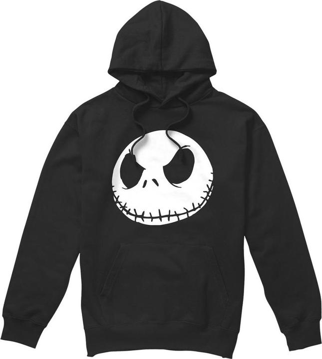 Immagine prodotto The Nightmare Before Christmas Felpa con Cappuccio Jack Viso Uomo (S)