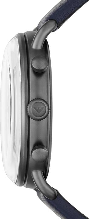 Actual product image Giorgio Armani aviator (Analogue wristwatch, Chronograph, 43 mm)