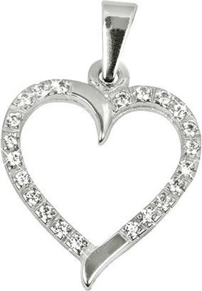 Image du produit Brilio Pendentif coeur en or avec cristaux clairs 249001 00462 07