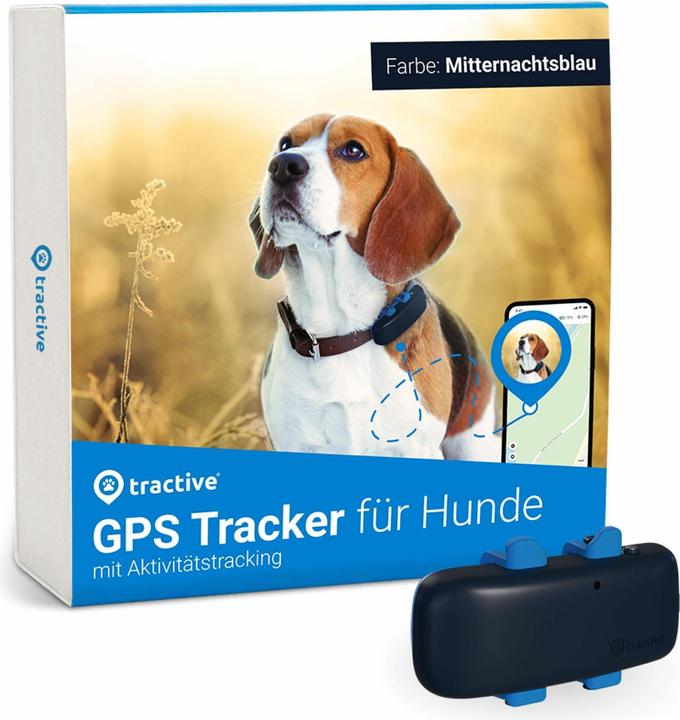 Tractive Dog 4 GPS Tracker for Dogs (Cat, Dog, Walks)