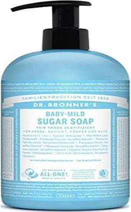 Produktbild Dr. Bronner's Organic Sugar Soap Baby Mild 710 ml (710 ml)