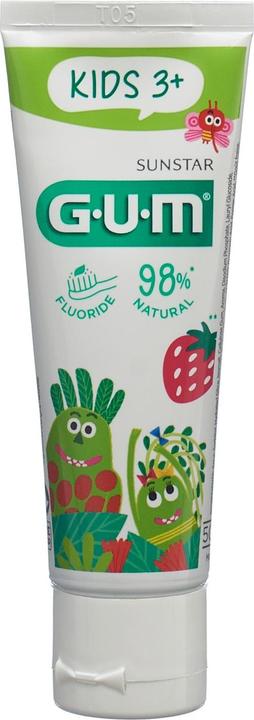 Produktbild GUM Kids Zahnpasta Erdbeer (50ml) (50 ml)