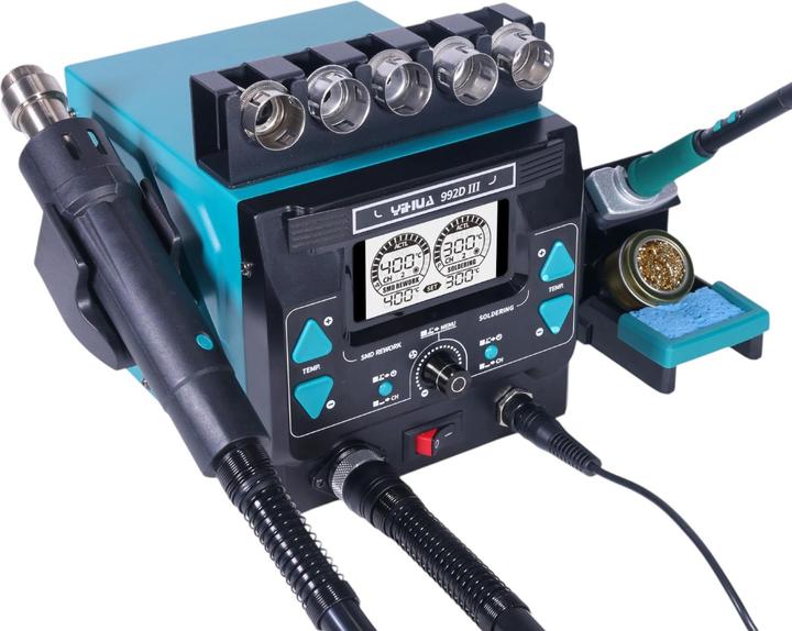 Immagine prodotto Yihua 992D-III 2in1 1220W Präzision Lötstation und Rework Station