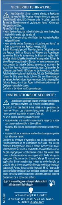 Image du produit Schwarzkopf Men Perfect Hommes parfaits, Couleur barbe 60, 30 ml (60 Marron)