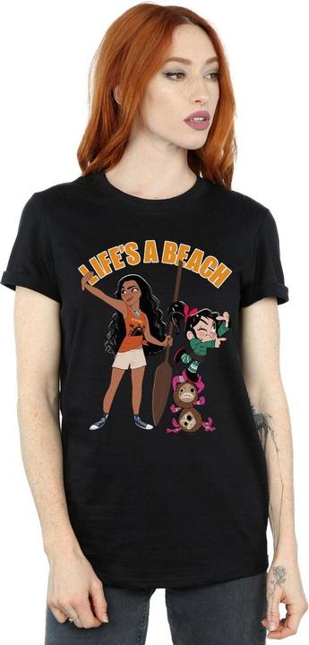 Immagine prodotto Disney Wreck It Ralph Moana And Vanellope Maglietta Ampia Donna (3XL)