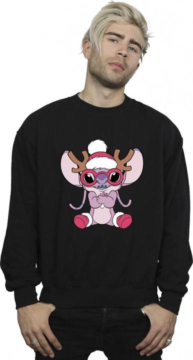Immagine prodotto Disney Lilo & Stitch Angel Reindeer Felpa Uomo (XL)