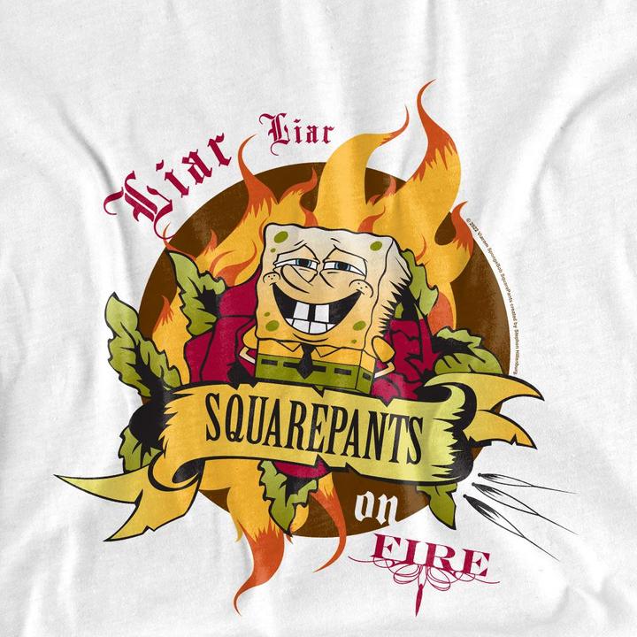 Produktbild Spongebob Squarepants Liar Liar Pants On Fire TShirt (4XL)