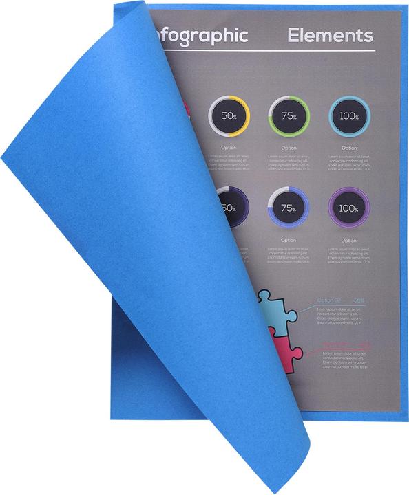 Actual product image Exacompta Collection folders - File covers (A4, 100 x)