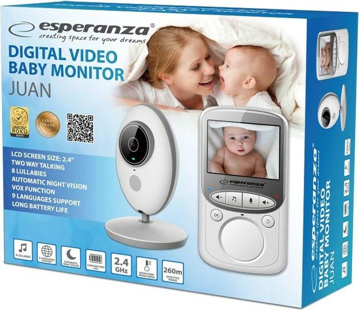 Produktbild Esperanza Juan (Babyphone mit Kamera, 260 m)