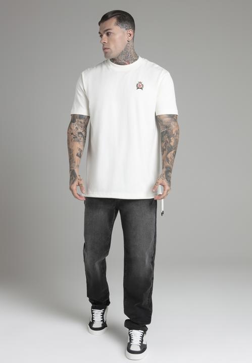 Actual product image Siksilk Oversized T-shirt in ecru (S)