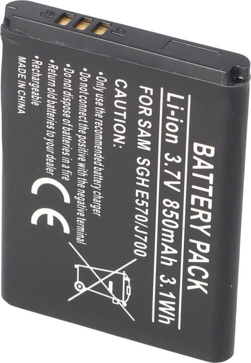 Image du produit Samsung Batterie SGH-E570 Akku, SGH-J700, AB503442BECSTD