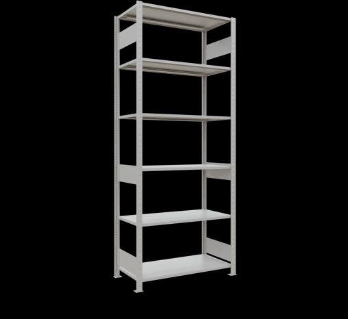 Système d'emboîtement pour rayonnage de base MULTIplus85 avec traverse de longueur