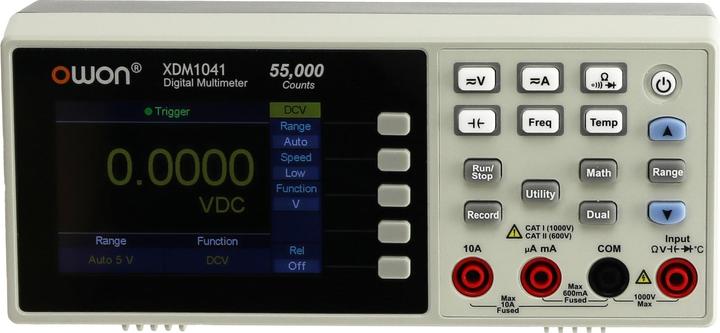 Image du produit Owon Multimètre de table, XDM1041, TRMS, écran LCD 3,5