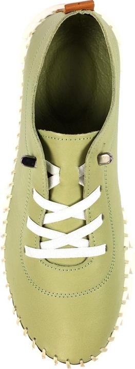 Actual product image Lunar Womens/Ladies St Austell Leather Plimsolls (41)