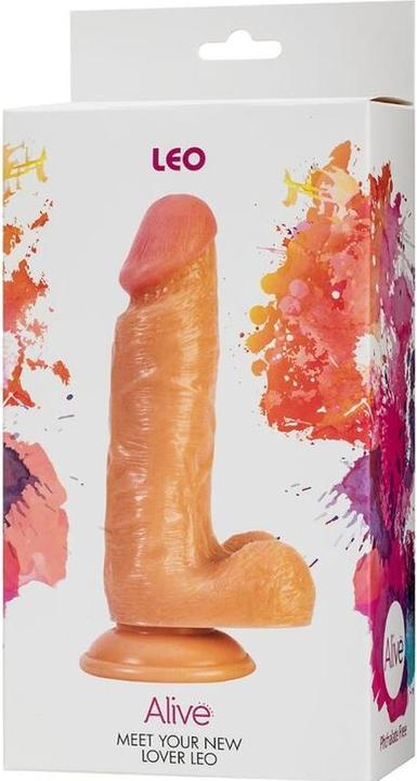 Actual product image Alive Realistic Penis Leo 17 cm