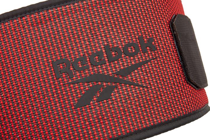 Actual product image Reebok Flexweave powerlifting belt red XL