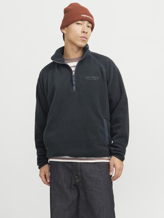 Produktbild Jack & Jones Einfarbig Fleece Sweatshirt Fleece Sweatshirt (S)