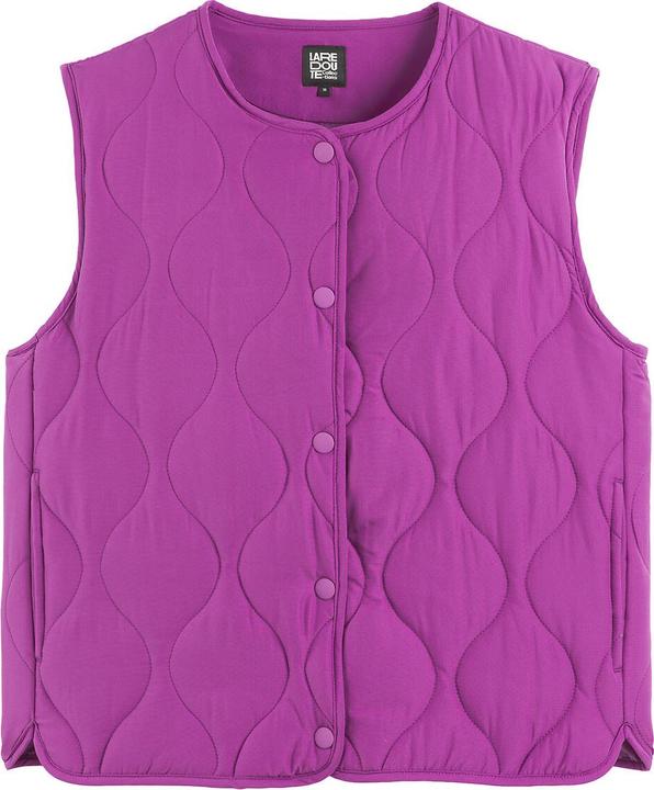 Actual product image La Redoute Collections Steppgilet mit Druckknöpfen (38)