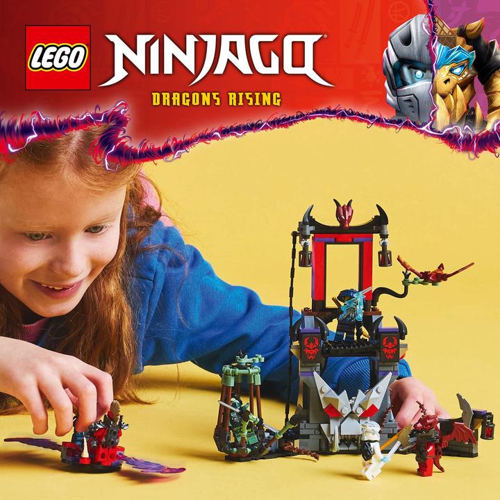 Actual product image LEGO Draconian storm village (71841, LEGO Ninjago)