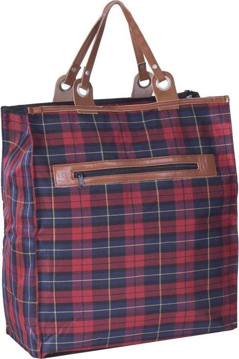 Piace Molto Loehansk - Shopper Leather Strap Red
