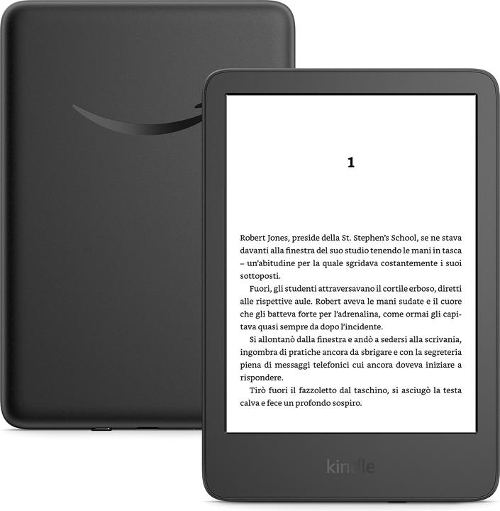 Amazon Kindle 2024 (6", 16 Go, Noir)